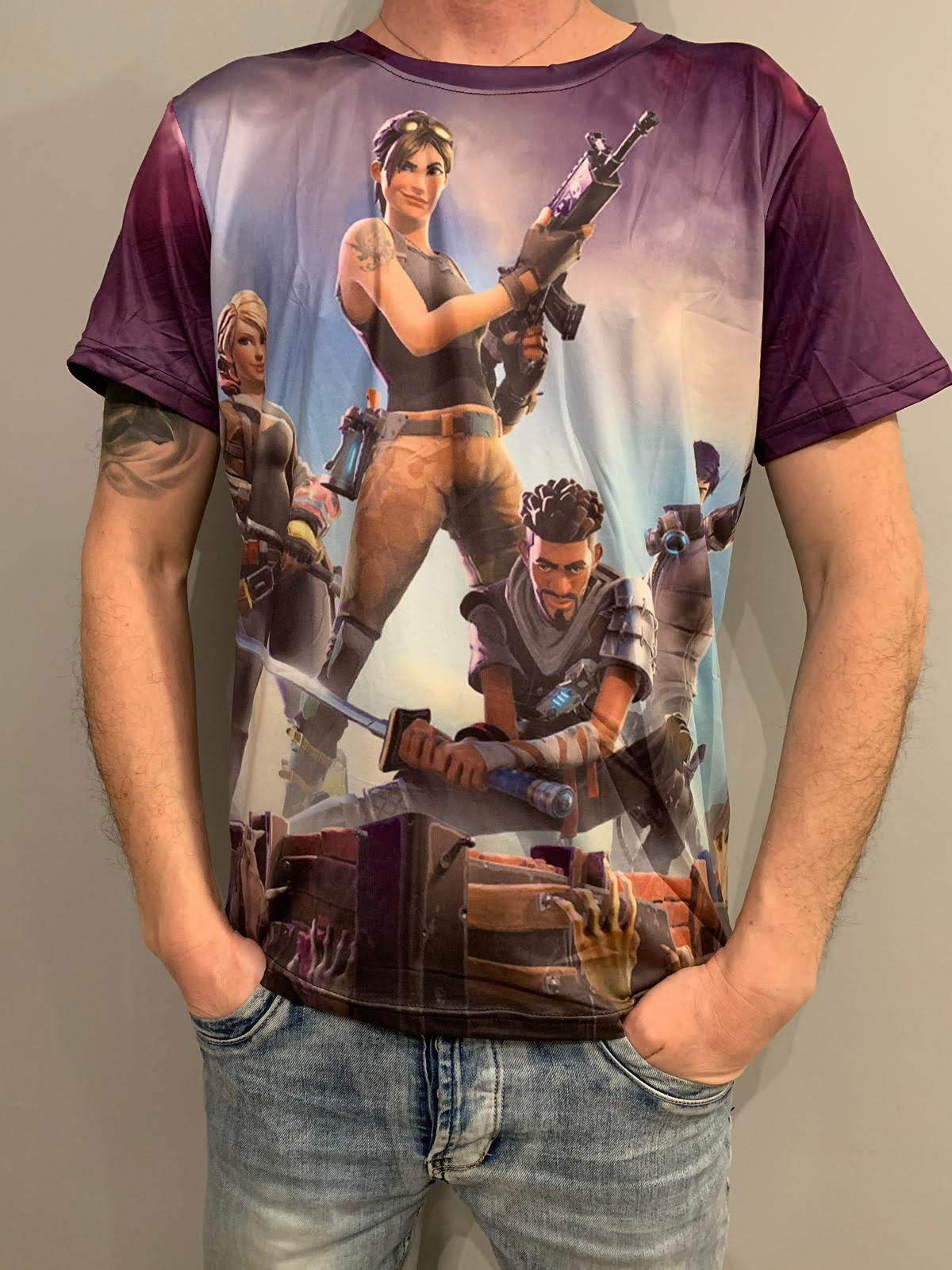 Squad Fortnite Battle Royale Graphic T-Shirt