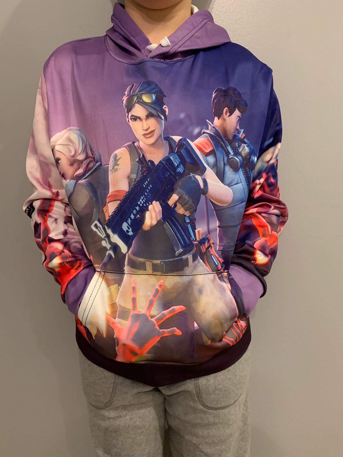 Ramirez Squad Fortnite Battle Royale Graphic Hoodies