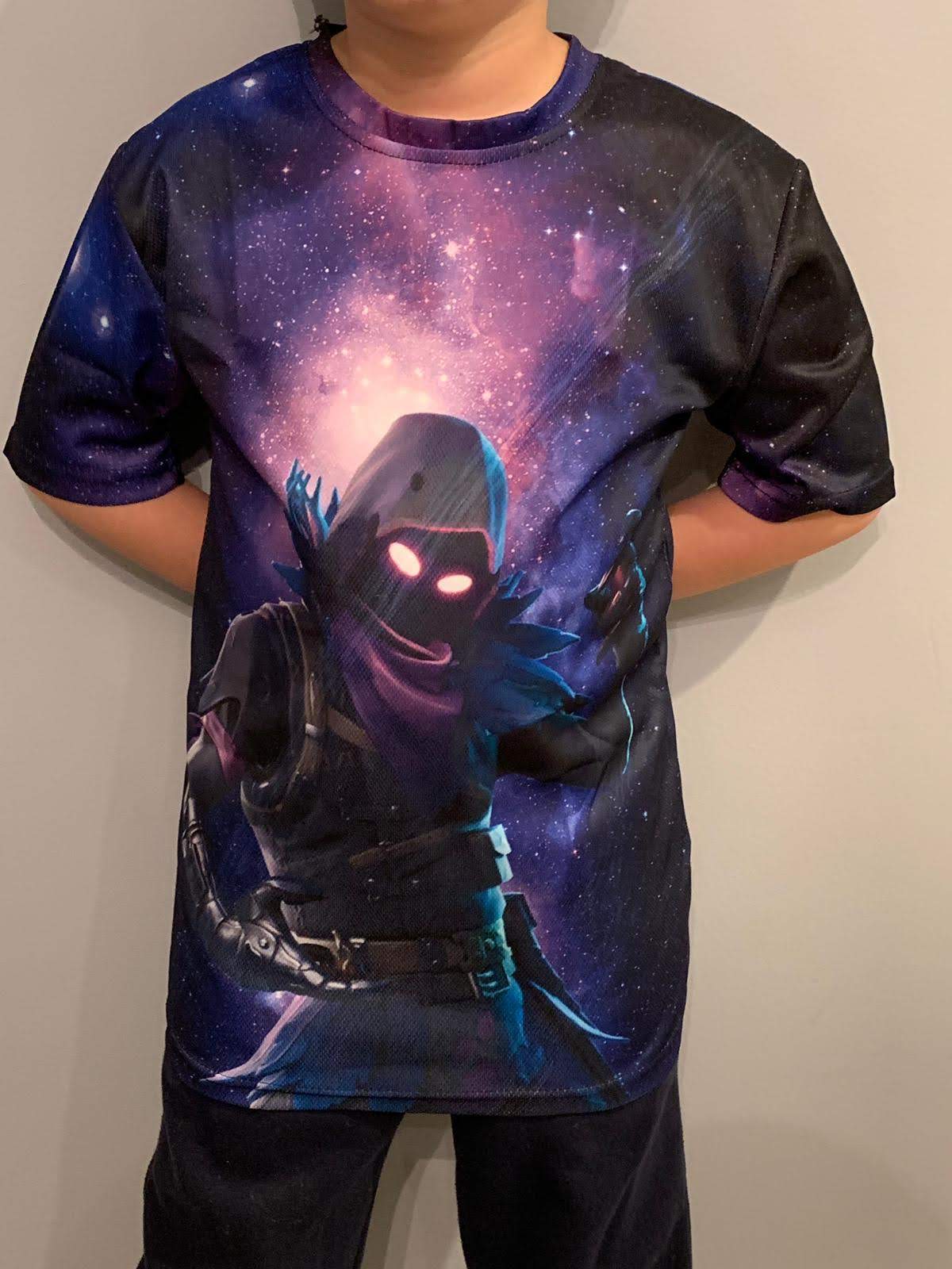 Raven3 Fortnite Battle Royale Graphic T-Shirt